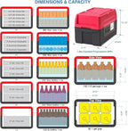Metro Mightylite ML180XL Top Load Insulated Food Carrier - Professional-Grade Multipurpose Pan Carrier, Insulated Cooler and Food Warmer with Extra Capacity Lid - 45 qt or 5 Pan Capacity