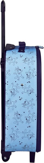 Undercover – Children's trolley – Spacious main compartment – Ideal travel companion – adjustable and lockable telescopic handle, Bluey, ca. 43 x 28,5 x 16 cm, Children's suitcase with 2 wheels