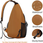 MOSISO Sling Backpack, Multipurpose Crossbody Shoulder Bag Travel Hiking Daypack