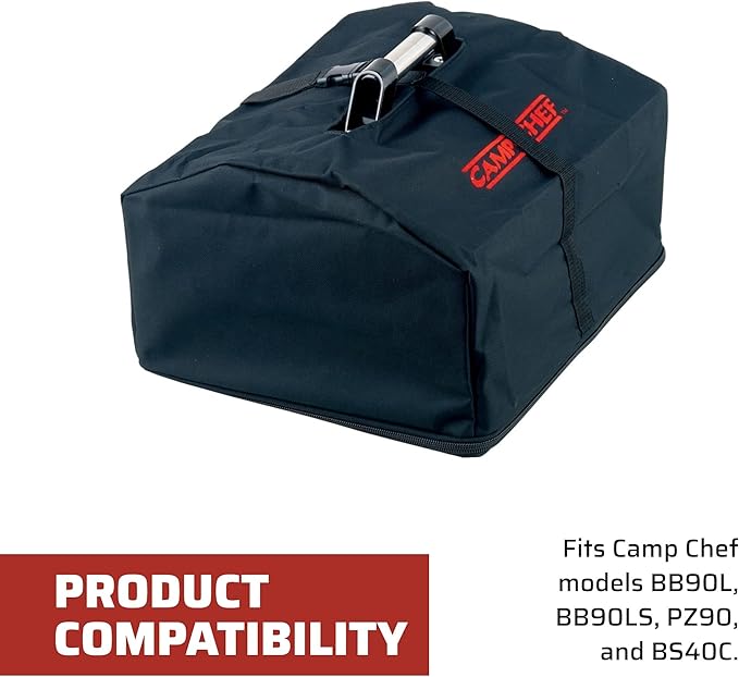 Camp Chef BBQ Grill Box Carry Bag - Carry Bag for Grill Box - Outdoor Cooking Equipment & Camping Gear - (Only compatible with BB100L or BB200W)