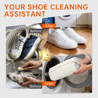 1PCS Shoes Washing Machine Bags, Laundry Shoe Bag for Washer and Dryer, Reusable and Durable Zipper Sneaker Shoe Washing Bag, Tennis Shoes Cleaning Bag for All Shoe Types (Ivory White)