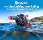 Seaview 180 V3 Full Face Snorkel Mask Adult- The V3 is The Perfect Snorkeling Gear for Adults- Snorkel Mask with 180 Panoramic Viewing and Up to 600% Easier Breathing- Patented Flowtech Air Intake