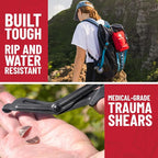 Surviveware 98 Pcs Comprehensive Premium Survival First Aid Kit - Medical Emergency Kit for Travel Camping Gear, Home Essentials & Outdoor Emergencies - HSA & FSA Eligible Survival Kit