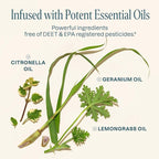 Cliganic Mosquito Repellent Bracelet Stickers Pack for Kids & Adults Multi Color, Natural DEET-Free, Essential Oil Infused 40 Bands with 60 Patches, Citronella Scent (100 Pack)