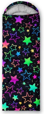 QOOMO Camping Sleeping Bags,3 Season Warm & Cool Weather,Lightweight,Waterproof Sleeping Bags for Adults & Kids,Traveling,and Outdoors,Camping Gear Equipment