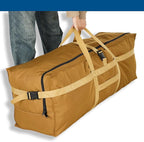 Large Duffel Bag, Waterproof Carry on Weekend Overnight Storage Bag over Luggage for Airline, Travel, Camping, Moving