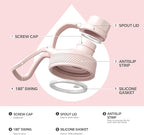 IDEUS Insulated Water Bottle 12oz, Stainless Steel Insulated Water Bottle For School, Insulated Bottles With Straws Leakproof, Vacuum Double Wall Water Bottles For Boys And Girls With 2 Lids, BPA Free