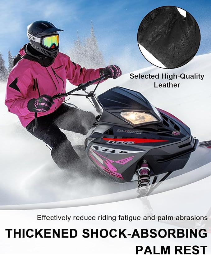 RIGWARL Gloves for Cool&Cold Weather Waterproof, Winter Gloves for Men Women Touch Screen