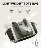 LOVEVOOK Tote Bag for Women, puffer tote bag for Work Travel Nurse, Lightweight quilted Bags with Compartments