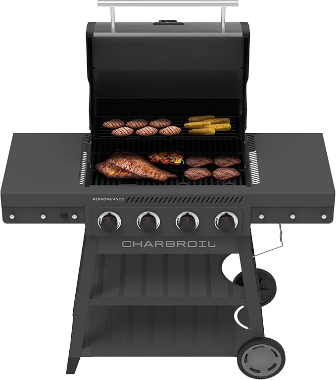 Charbroil Performance Series 4-Burner Gas Grill Cart, Gray - 463253825