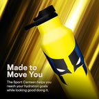 Corkcicle Sport Canteen - Keeps Beverages Cold 25 Hours - Triple Insulated Stainless Steel - Screw-On Lid - Reusable Bottle - Summer Drinkware Gift - Keeps Drinks Ice Cold - 20 oz - Wolverine