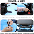 FHSGGP Travel Pillow Car Pillow Kid Car Sleeping The Sleeping Aid for Adults and Kids on Road Trips Kids Travel Pillow Colorful Green
