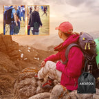 Collapsible Stool with Soft Removable Cushion & Waterproof Carry Bag - Lightweight Folding Stool, 485lbs Capacity, Portable for Adults, Camping, Fishing, Hiking, Outdoor, Travel