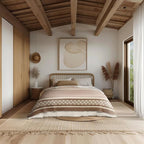 Inca Wall - Thick Alpaca Wool Blanket Heavyweight Camping Outdoors Indoors Soft Peru Queen Size New Ethnic Design (Soft Camel/Ivory, Queen Size)