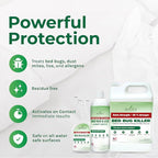Extra Strength Bed Bug & Lice Elimination Trio - Includes Extra Strength 24 oz Lice & Bed Bug Spray, 32 oz Lice & Bed Bug Laundry Additive, & 128 oz Spray Refill