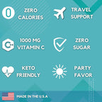 Electrolyte Powder Sugar-Free Hydration Packets Strawberry Lemonade HydroMATE 16 Sticks