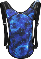 Roptat Hydration Backpack Pack with 2L Hydration Bladder - Lightweight Water Backpack Water Pouch for Women Men Running Riding Biking Music Festival