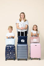 EverSnug Travel Blanket and Pillow - Ultra-Soft, Compact & Lightweight, 65x40 Inches, with Carry Case, Luggage Sleeve & Backpack Clip for Airplane Comfort (Light Pink)