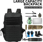 Military Tactical Backpack 45L/25L 3 Day Assault Pack Molle Daypack Hiking Backpack for Men and Women