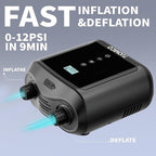 Paddle Board Electric Pump Portable Sup Air Pump with Case, 12V Car Plug Powered Mini Air Compressor Inflator for Inflatable Stand up Paddleboard Kayak boatTent Kite