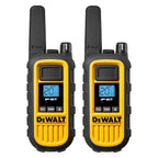 DEWALT FRS Walkie Talkies Long Range 2 Way Radio, 2 Watt, Waterproof & Rechargeable, 48 Pack with 8X Gang Chargers, 8DXFRS800-BCH6