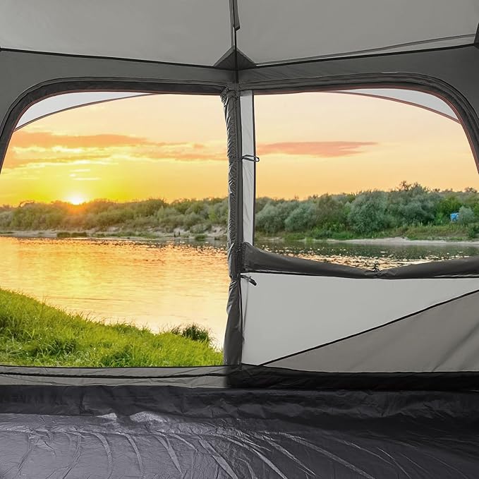 CAMEL CROWN Tents for Camping 4/6 Person Tent Waterproof Easy Setup Backpacking Tents