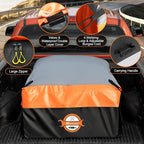 Sailnovo Truck Bed Cargo Bag, 36 Cubic ft 100% Waterproof Cargo Bag for Truck Bed, Heavy Duty PVC Truck Cargo Bag Fits Any Truck Size with 6 Stretch Cord, Packing Bag (59''x48''x22'')
