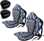 Universal Deluxe Kayak Seat Cushion with Storage Bag for Kayak,Padded Boat,SUP,Canoe,Fishing Boat,Seats with 4 Adjustable Straps