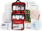 Kitgo First Aid Kit with Hospital Grade Medical Supplies, 220pcs Emergency Medical Trauma Kit, Gift for Dad Husband Great for Home, Outdoors, Office, Car, Travel, Camping, Hiking, Boating