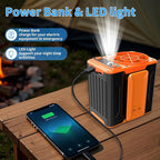 Portable Waist Fan Rechargeable, 10000mAh Personal Shirt Fans, 4 Speeds 10000RPM Clip Belt Fan, Hands-Free Neck Fan for Camping, Jobsite, Outdoor Work - Up to 48H Cooling