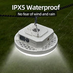 10000mAh Rechargeable Hanging Tent Lighting, Portable 30W 4000LM LED Camping Lantern with Magnet, 4 Lighting Modes, IPX5 Waterproof LED Flashlight for Emergency