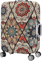 Travel Trolley Case Cover Protector Suitcase Cover 22"-24" Trolley case Luggage Storage Covers for Men Women, Retro