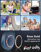 Neck Fan with Cooling Plate,5500mAh Neck Fans that Blow Cold Air Rechargeable Battery Operated,USB-C Bladeless Air Conditioner Cooling Plate AC Cooler,Quiet Head Wearable Hangs Around Neck Device Blue