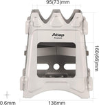 Ultralight Titanium Wood Burning Stove Outdoor Camping Multi-Fuels Alcohol Stove BBQ Stove WS009ST-Ti (Multifunctional Wood Burning Stove)