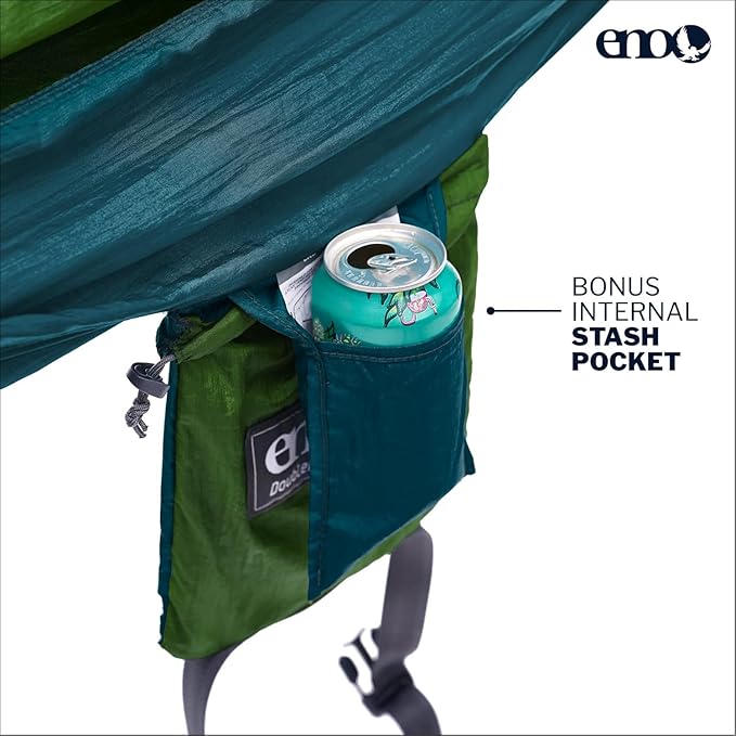 ENO DoubleNest Hammock - Marine/Cedar