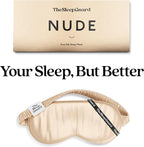 Pure Silk Sleep Mask [100% 6A Mulberry Silk, 22 Momme] Light Blocking Travel Essentials. Eye Masks for Sleeping. Black Oeko-Tex Blindfold. Eye Covers for Men & Women