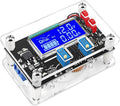 DROK Voltage Boost Converter, DC 6-30V 5V Step Up to DC 7-32V 12V 24V 5A Adjustable Volt Regulator, LCD Power Supply Module Voltage Current Amp Display Transformer Circuit Board with Case