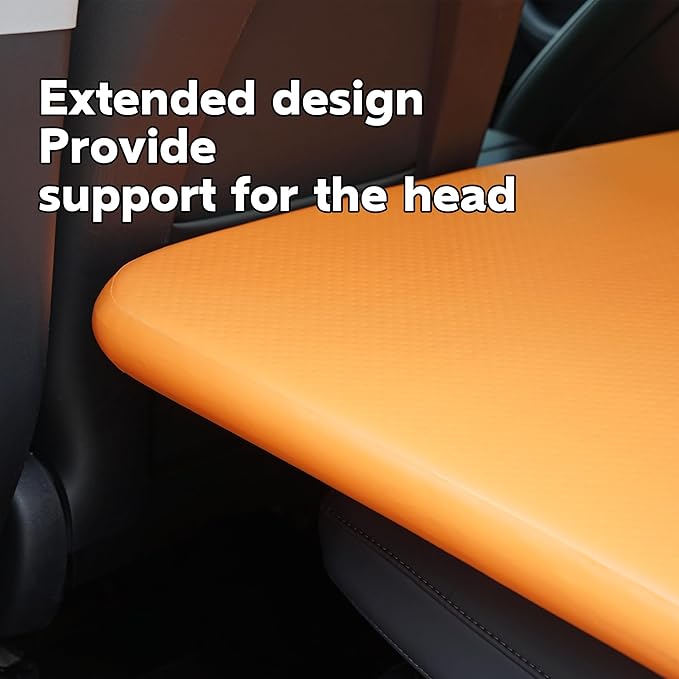Customized for Tesla Model Y Air Mattress, Drop Stitch Portable Camping Mattress, Comfort Car Sleeping Mat with Manul Air Pump,Storage Bag, Tesla Model Y Accessories