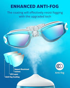 Aegend Swim Goggles, Swimming Goggles No Leaking Full Protection Adult Men Women Youth