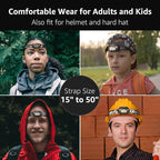 Lepro HeadLamp, 2 Pack Super Bright LED Head lamp with 6 Lighting Modes, Waterproof, Battery Powered LED Lightweight Headlight for Cycling Running Camping for Kids Adults