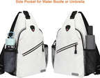 MOSISO Sling Backpack, Multipurpose Crossbody Shoulder Bag Travel Hiking Daypack