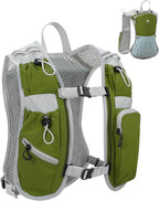 Running Vest for Women and Men, Hydration Running Backpack, Runners Vest, Hydration Vest for Walking, Marathon, Hiking