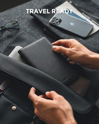 VULKIT Passport Holder Wallet RFID Blocking Travel Wallet for Men & Women