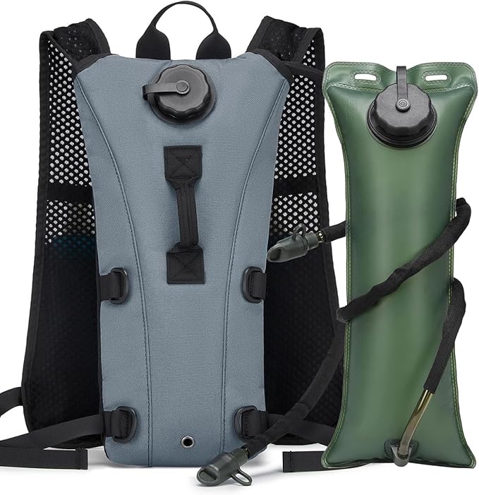 ATBP Running Hydration Vest Pack Tactical 3L Water Bladder Backpack Bag for Cycling Marathon Hiking Daypack Men & Women