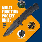 11-in-1 Survival Kit for Camping Essentials,Compact & Portable Multi-Tool for Backpacking, Hiking, Car Emergencies, Durable Outdoor Gear