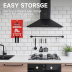 Fire Blanket Emergency for Home Kitchen - 40"x40" Fireproof Safety Protection Fiberglass Flame Retardant Blankets Survival Essential Kit for House Car Camping Outdoor Fireplace Grill BBQ - 1 Pack