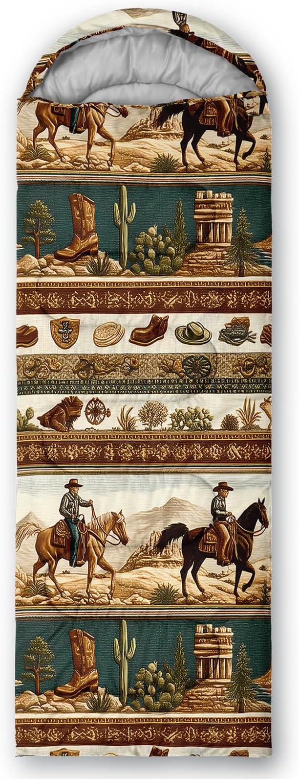 QOOMO Animals Camping Sleeping Bags,3 Season Warm & Cool Weather,Lightweight,Waterproof Sleeping Bags for Adults & Kids,Traveling,and Outdoors,Camping Gear Equipment