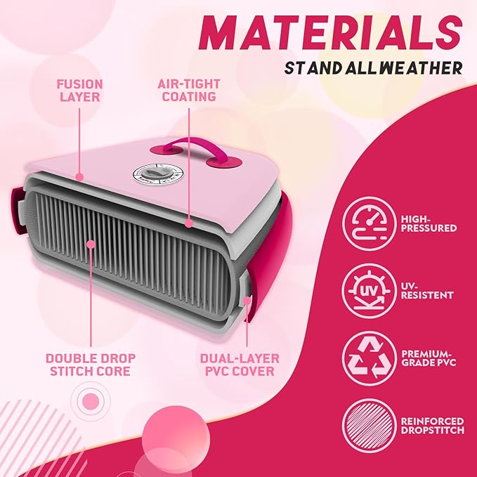 FunWater Stand Up Paddle Board Ultra-Light Inflatable Paddleboard with SUP Accessories for Adults & Youth of All Skill Levels