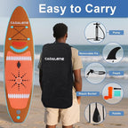 Inflatable Stand Up Paddle Board with SUP Accessories, Anti-Slip EVA Deck, Family-Friendly SUP Boards for Adults & Youth of All Skill Levels, Versatile Yoga Paddle Board