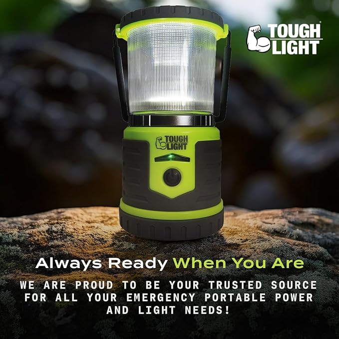 USB Rechargeable Camping Lantern, 400 Lumens LED Lantern, Hanging Tent Lamp, 6000mAh Power Bank, 200 Hour, 6 Modes, for Outdoors & Emergency